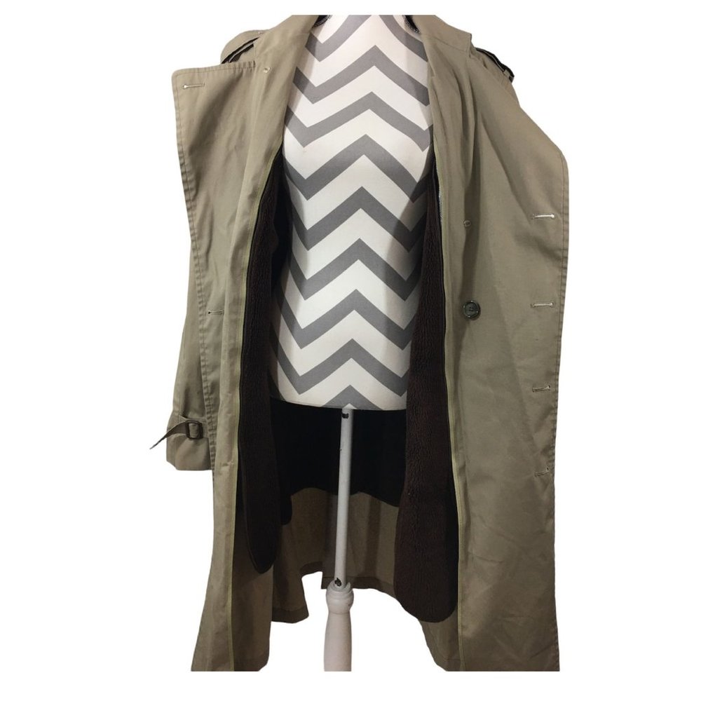 London Fog Men's Peacoat Size 44r - image 6